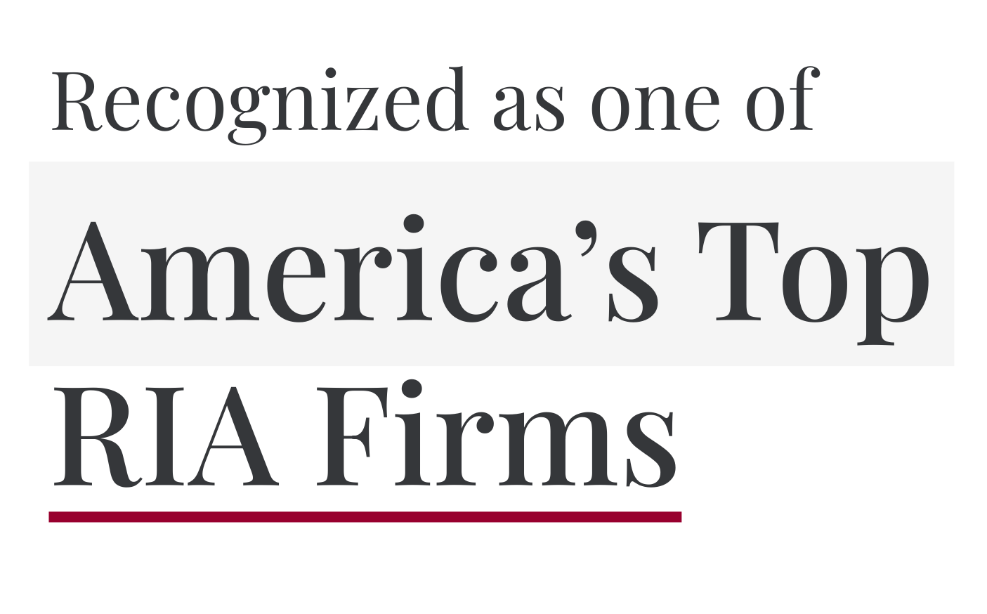 Forbes Top RIA Firms